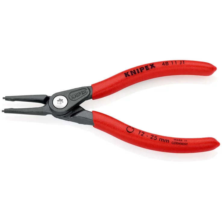 KNIPEX 48 11 J1 Praezision-Sicherungsringzange 140 mm