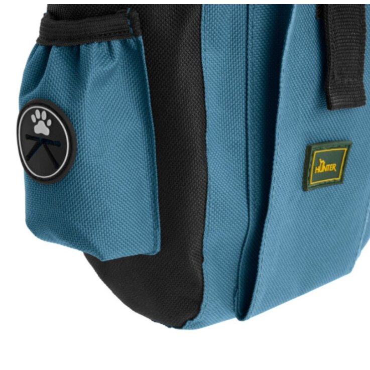 HUNTER Gürteltasche Bugrino Profi M, blau/schwarz 22 x 18,5 cm