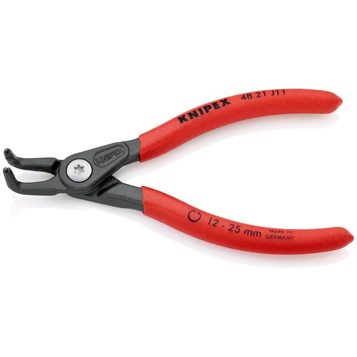 KNIPEX 48 21 J11 Praezision-Sicherungsringzange 130 mm