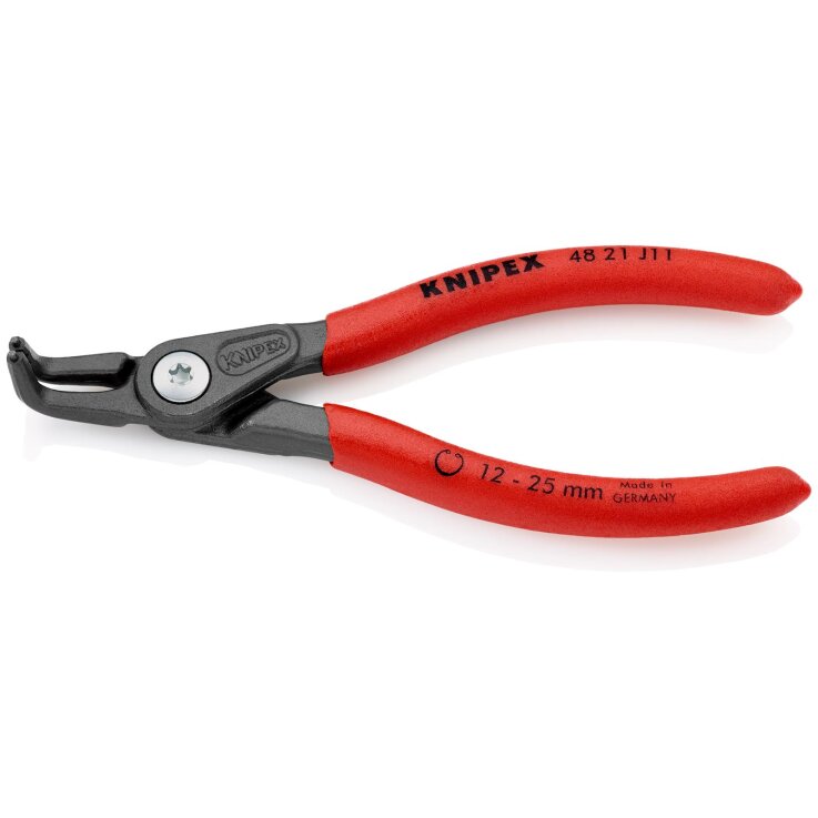 KNIPEX 48 21 J11 Praezision-Sicherungsringzange 130 mm