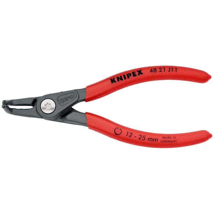 KNIPEX 48 21 J11 Praezision-Sicherungsringzange 130 mm