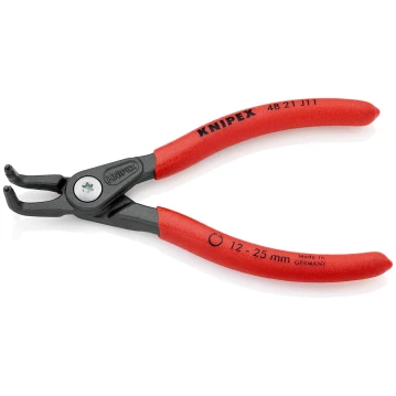 KNIPEX 48 21 J11 Praezision-Sicherungsringzange 130 mm