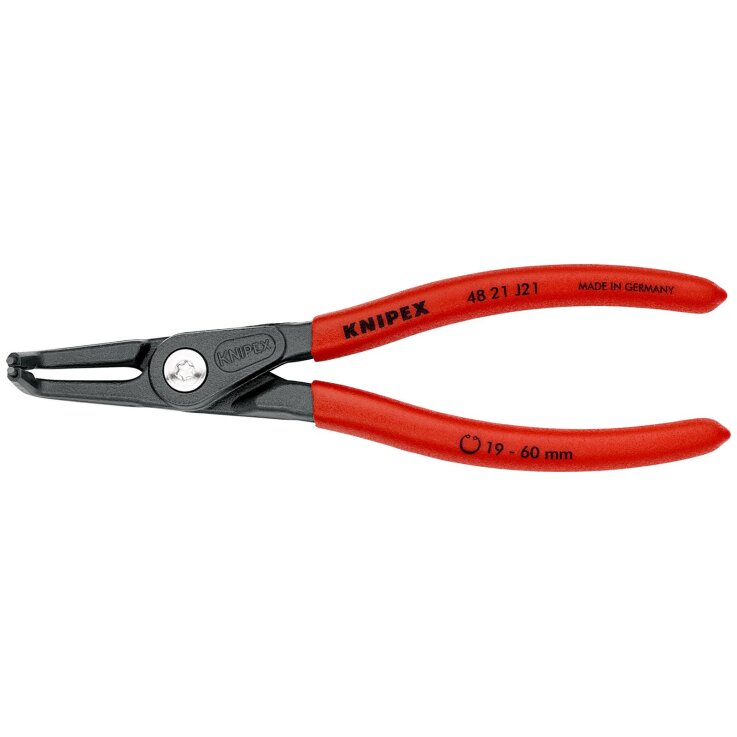 KNIPEX 48 21 J21 Praezision-Sicherungsringzange 165 mm