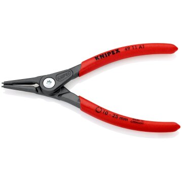 KNIPEX 49 11 A1 Praezision-Sicherungsringzange 140 mm