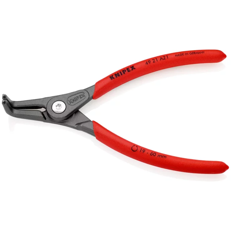 KNIPEX 49 21 A21 Praezision-Sicherungsringzange 165 mm