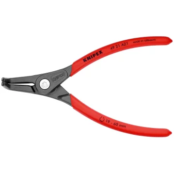 KNIPEX 49 21 A21 Praezision-Sicherungsringzange 165 mm