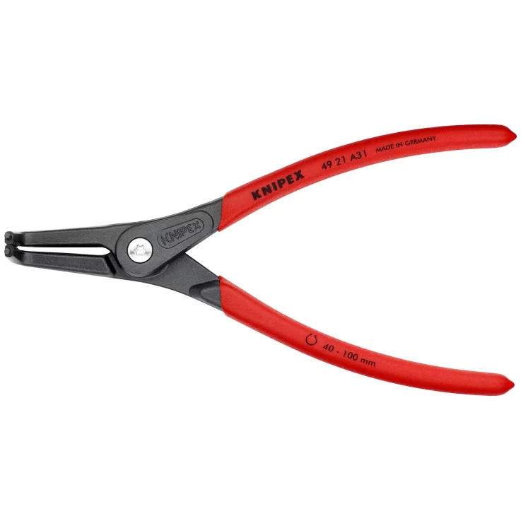 KNIPEX 49 21 A31 Praezision-Sicherungsringzange 210 mm