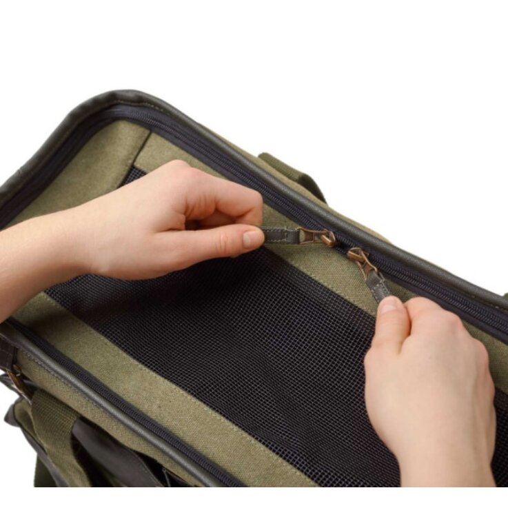 HUNTER Tragetasche Madison, khaki, 40 x 20 x 30 cm