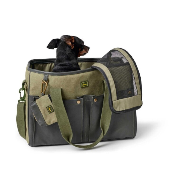 HUNTER Tragetasche Madison, khaki, 40 x 20 x 30 cm