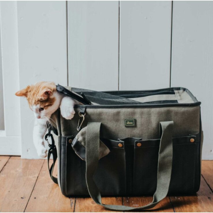 HUNTER Tragetasche Madison, khaki, 40 x 20 x 30 cm