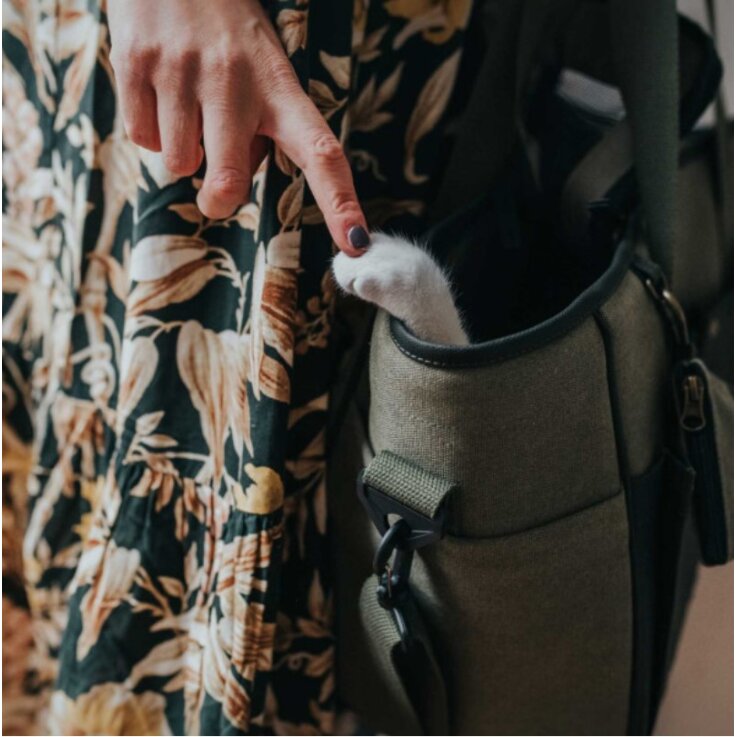 HUNTER Tragetasche Madison, khaki, 40 x 20 x 30 cm