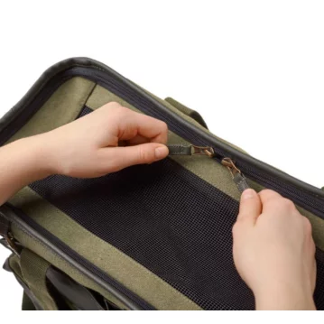 HUNTER Tragetasche Madison, khaki, 40 x 20 x 30 cm