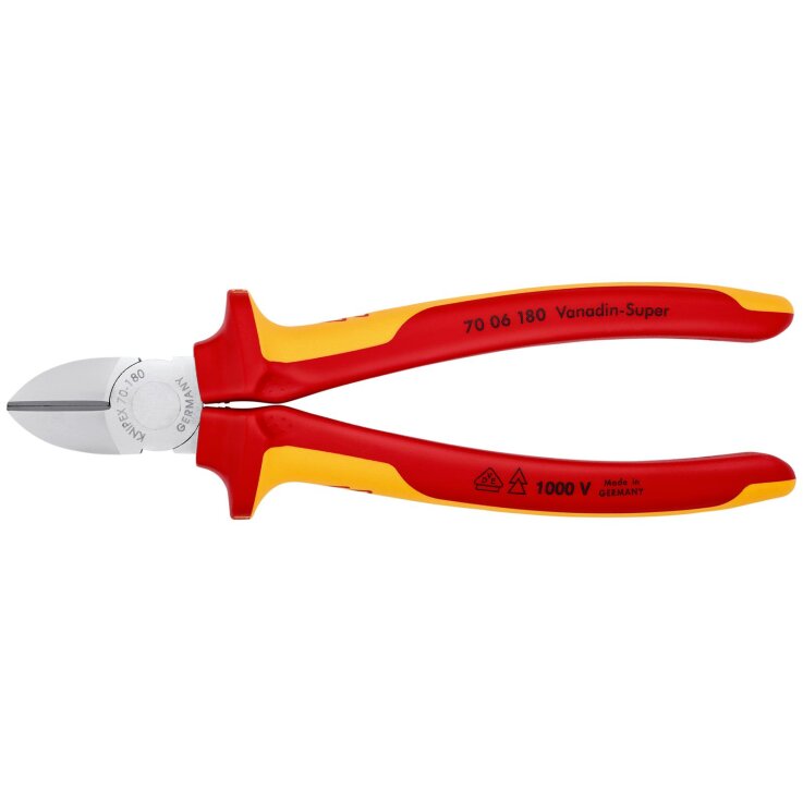 KNIPEX Seitenschneider 180 mm