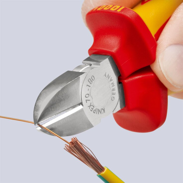 KNIPEX Seitenschneider 180 mm