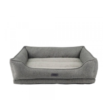 NOBBY Komfortbett "CALBU" eckig, grau