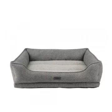 NOBBY Komfortbett "CALBU" eckig, grau