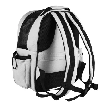 NOBBY Rucksack "JELA", hellgrau, 41 x 33 x 22 cm