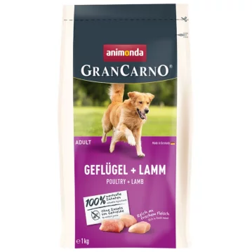 Hunde - Trockenfutter GranCarno Adult Gefl&uuml;gel + Lamm