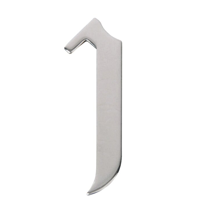 ESSCHERT DESIGN Hausnummern aus Edelstahl