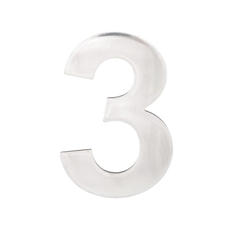 ESSCHERT DESIGN Hausnummern aus Edelstahl