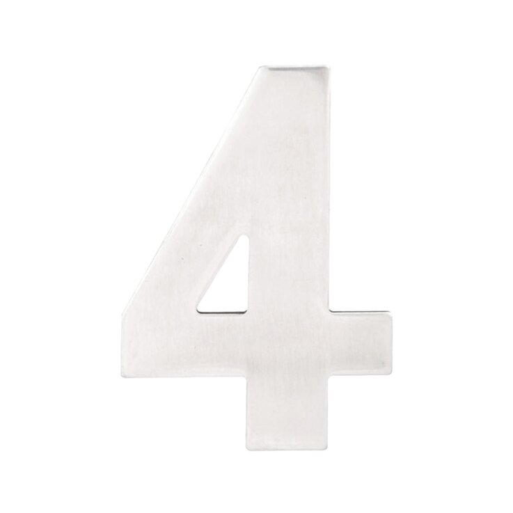 ESSCHERT DESIGN Hausnummern aus Edelstahl