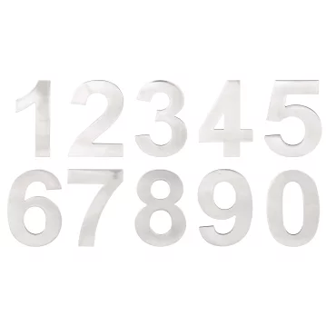 ESSCHERT DESIGN Hausnummern aus Edelstahl