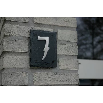 ESSCHERT DESIGN Schieferplatte für Hausnummern