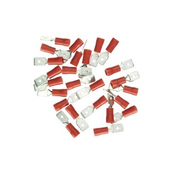 Haupa BLV260422 Flachstecker isoliert, 0,25-1,5 mm&sup2;,...