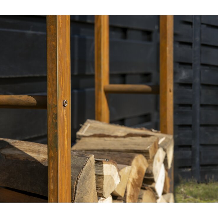 ESSCHERT DESIGN Holzlagerturm, L