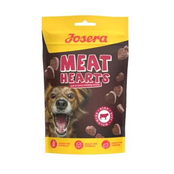 Hunde - Leckerli JOSERA Meat Hearts Beef, 70 g
