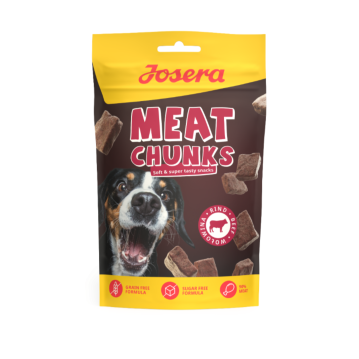 Hunde - Snack JOSERA Meat Chunks Beef, 70 g