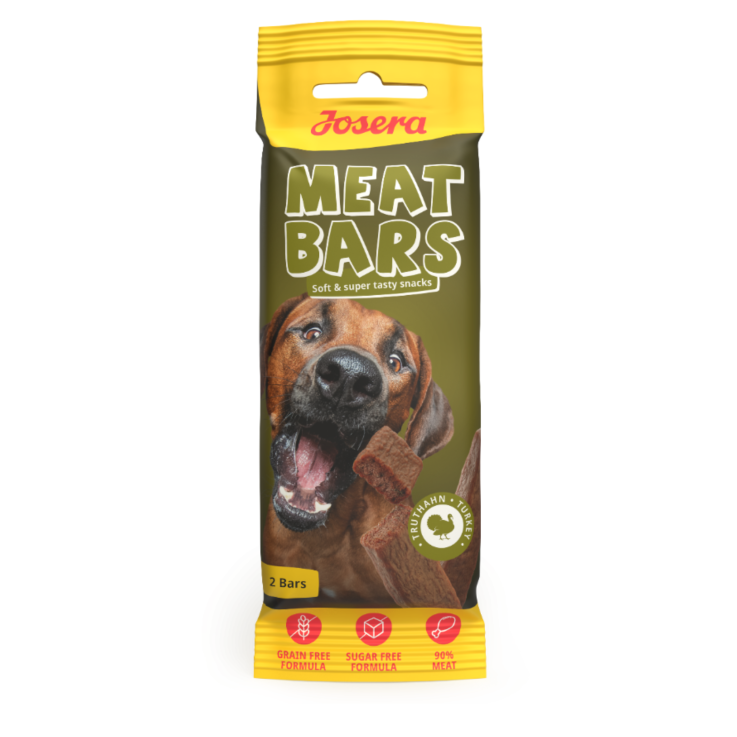 Hunde - Snack JOSERA Meat Bars Turkey, 40 g
