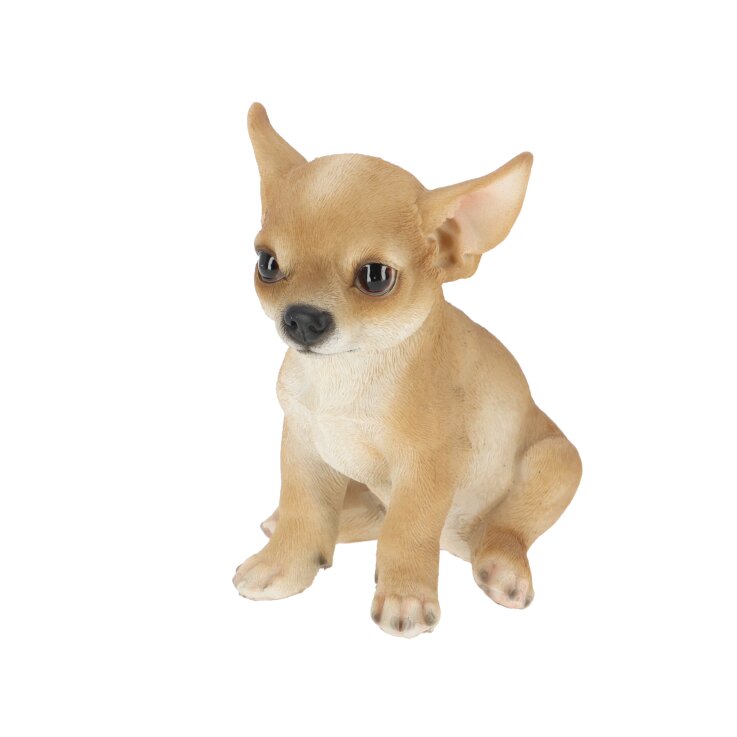 ESSCHERT DESIGN Deko - Figur Sitzender Chihuahua Welpe