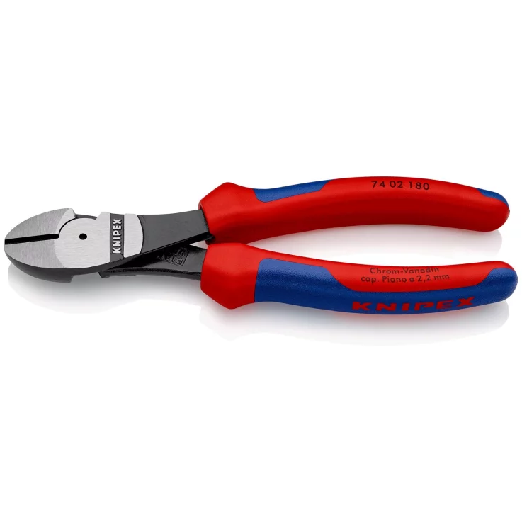 KNIPEX 74 02 180 Kraft-Seitenschneider 180 mm