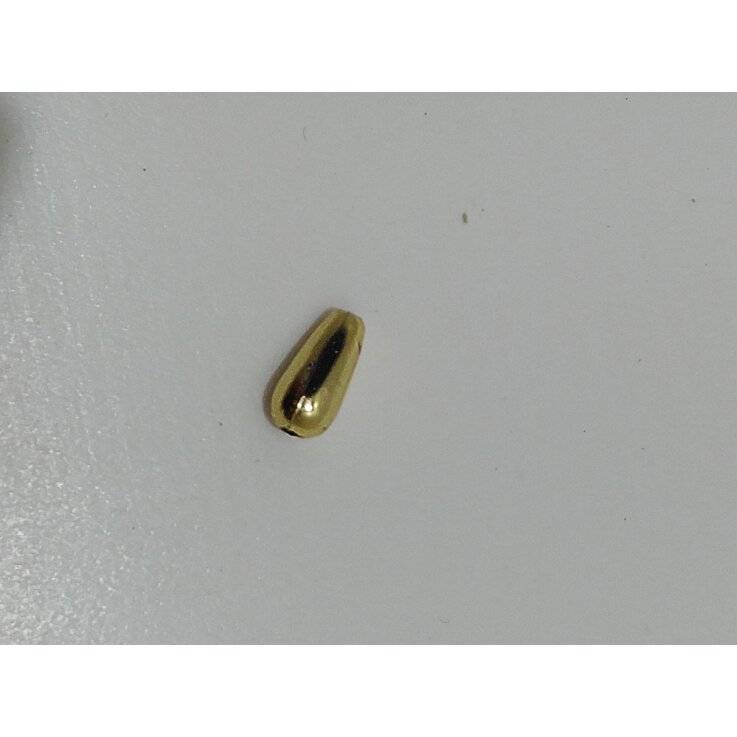 Goldtropfen 4x8 mm 48 St