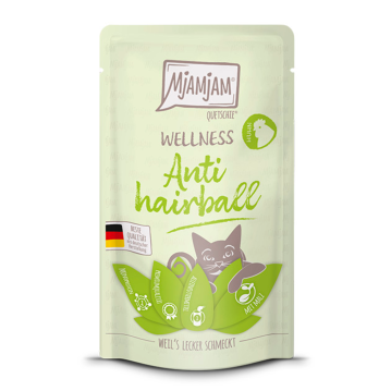 Katzen - Nassfutter MjAMjAM Wellness Anti Hairball Huhn,...
