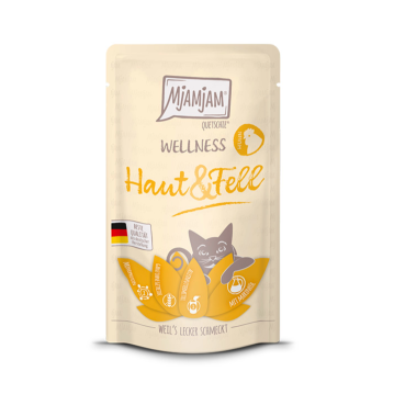Katzen - Nassfutter MjAMjAM Wellness Haut &amp; Fell...