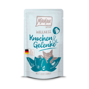 Katzen - Nassfutter MjAMjAM Wellness Knochen &amp;...
