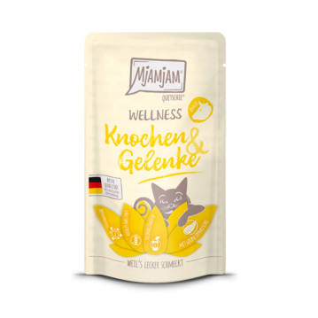 Katzen - Nassfutter MjAMjAM Wellness Knochen &amp;...