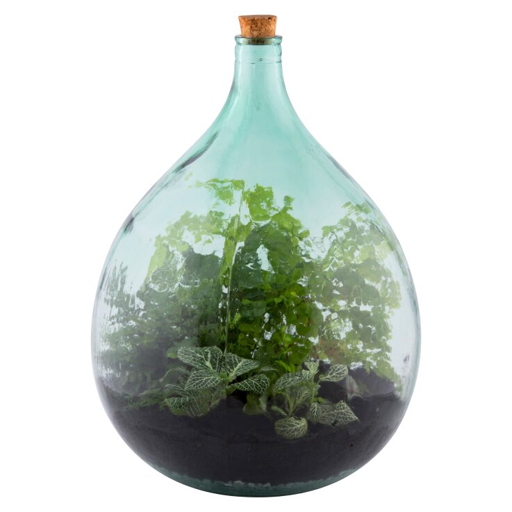 ESSCHERT DESIGN Terrarium-Pflanzgefäß mit Werkzeug