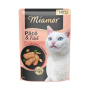 Katzen - Nassfutter MIAMOR Adult P&acirc;t&eacute; &amp; Filet mit Lachs, 85 g