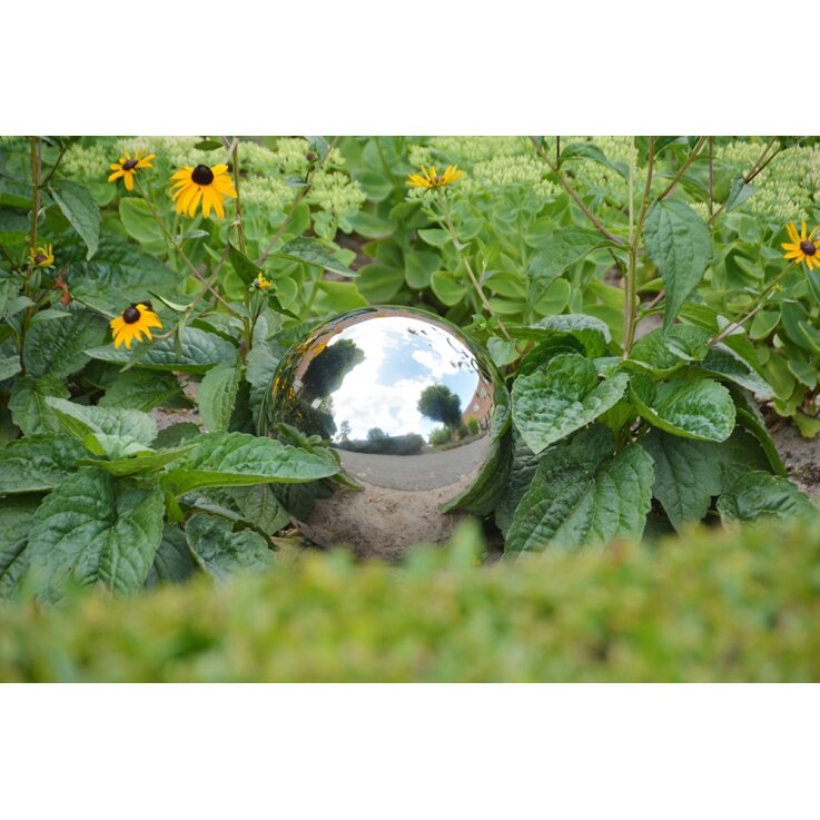 ESSCHERT DESIGN Rosenkugel aus Edelstahl