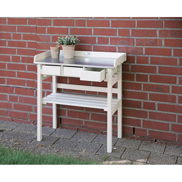 ESSCHERT DESIGN Garten-Arbeitstisch mit Laden