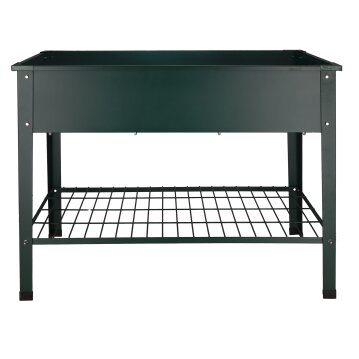 ESSCHERT DESIGN Hochbeet aus Metall mit Ablage, L