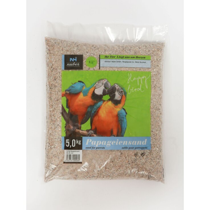 NUBER Papageiensand, 5 kg