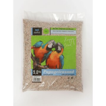 NUBER Papageiensand, 5 kg