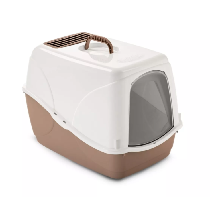 MPS Katzentoilette mit Schwingtür "Buffy", 54 x 38,5 x 38 cm