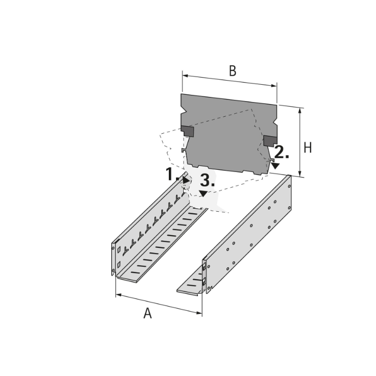2 Stk. Hettich Schwenkstütze Systema Top 2000, Stahl A6Q