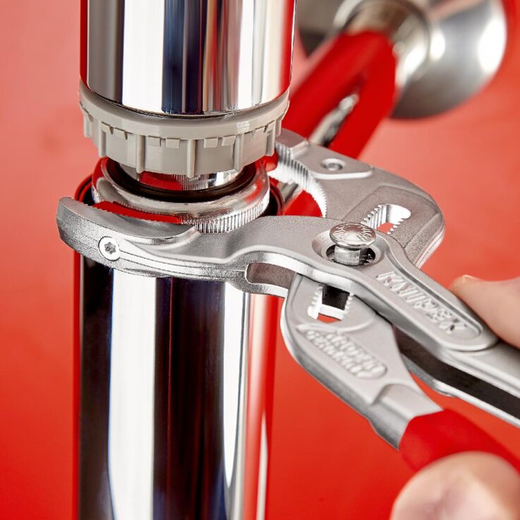 KNIPEX 81 11 250 Siphon-und Connectorenzange 250 mm