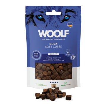 Hunde - Snack WOOLF Soft Cubes, 100 g